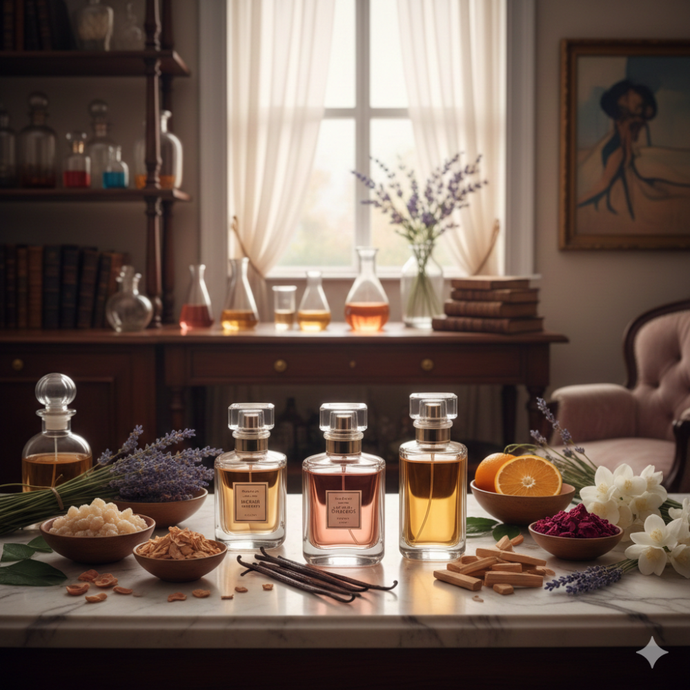 مكونات العطور