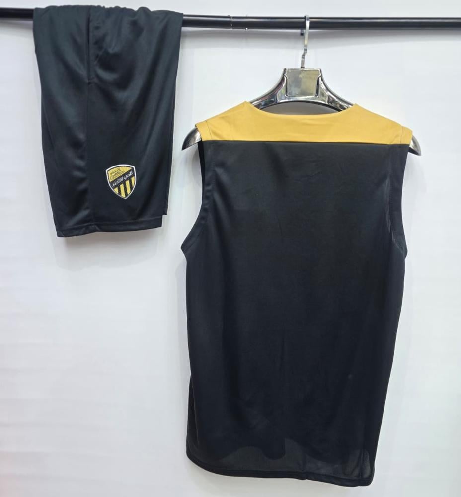 طقم الاتحاد الاسود 2025 كت تمارين من متجر الهدف صح - alhadfsh