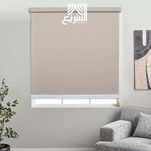ستائر رول صن سكرين - بيج غامق