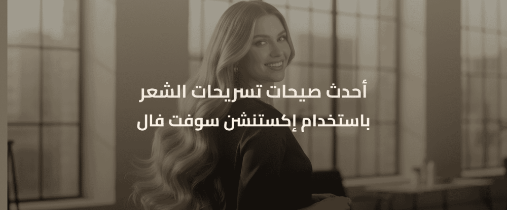تسريحات الشعر باستخدام إكستنشن