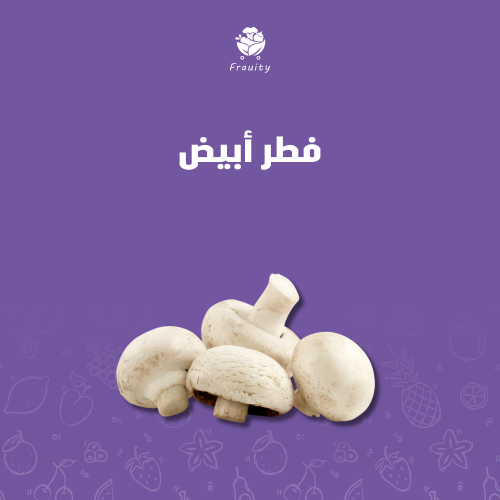 فطر ابيض - علبة
