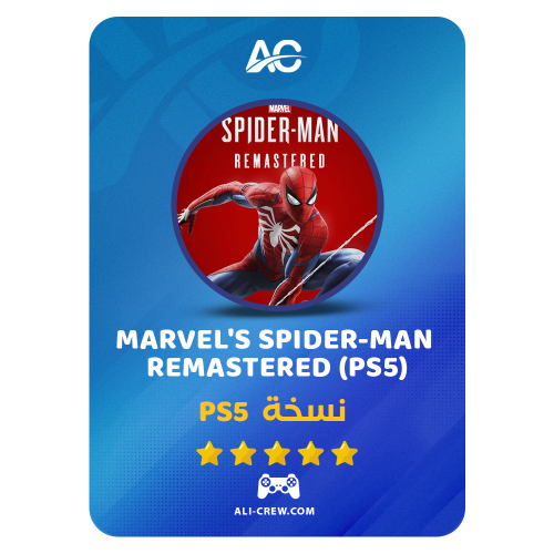 لعبة Spider-Man Remastered (PS5)