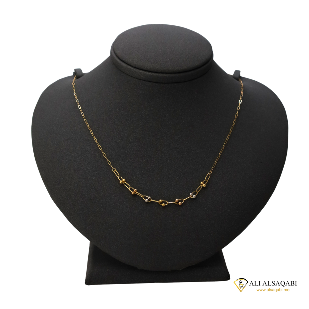 عقد تشوكر ذهب - أنيق ومميز تسوق الان