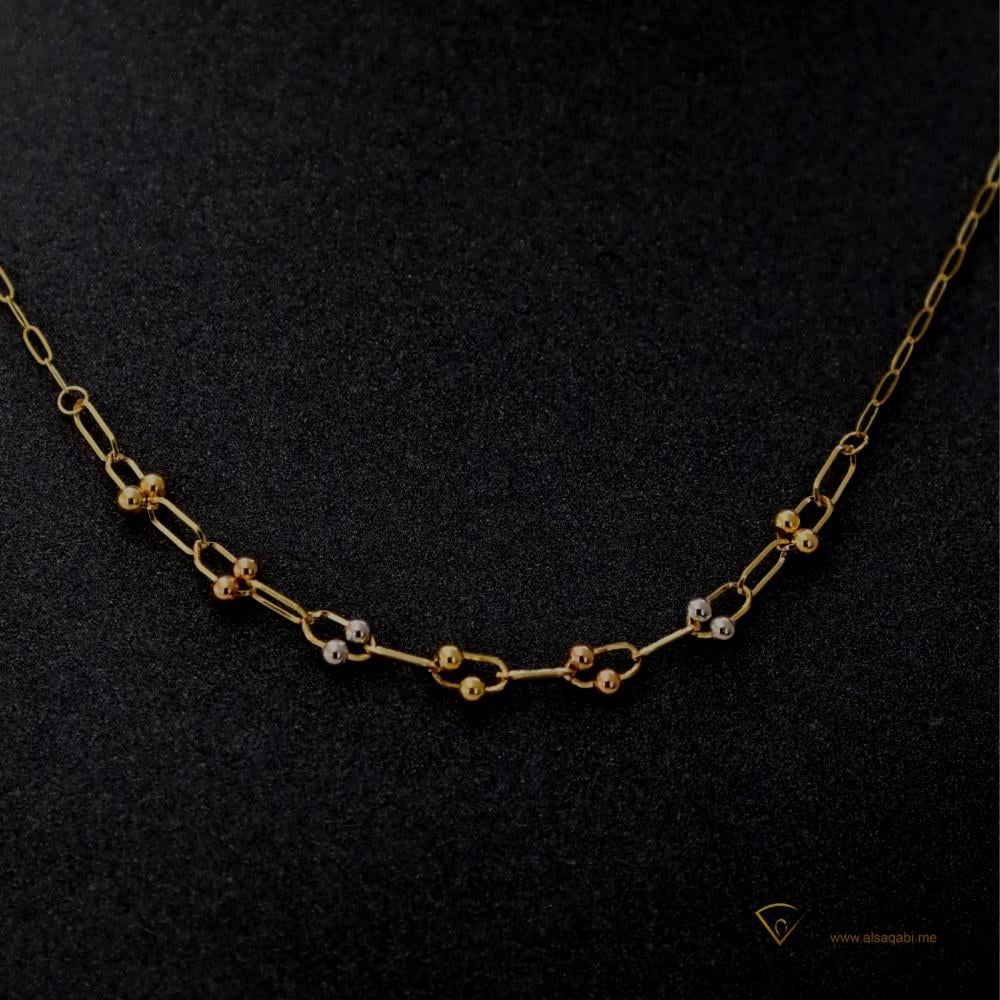 عقد تشوكر ذهب - أنيق ومميز تسوق الان