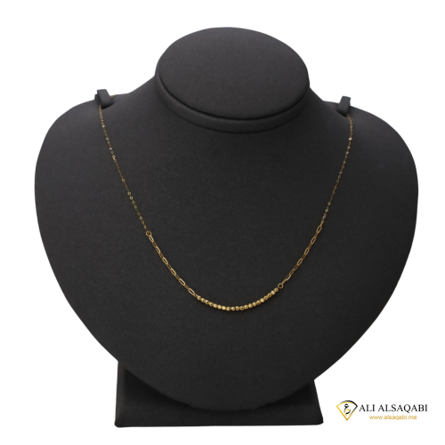 Small balls choker necklace | Ali Al-Saqabi Jewelry