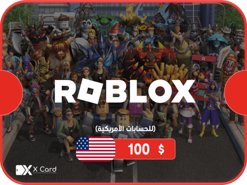 روبلوكس 100 دولار (للحسابات الأمريكية)