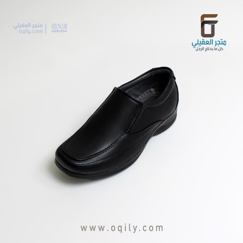 حذاء جلد شبابي
