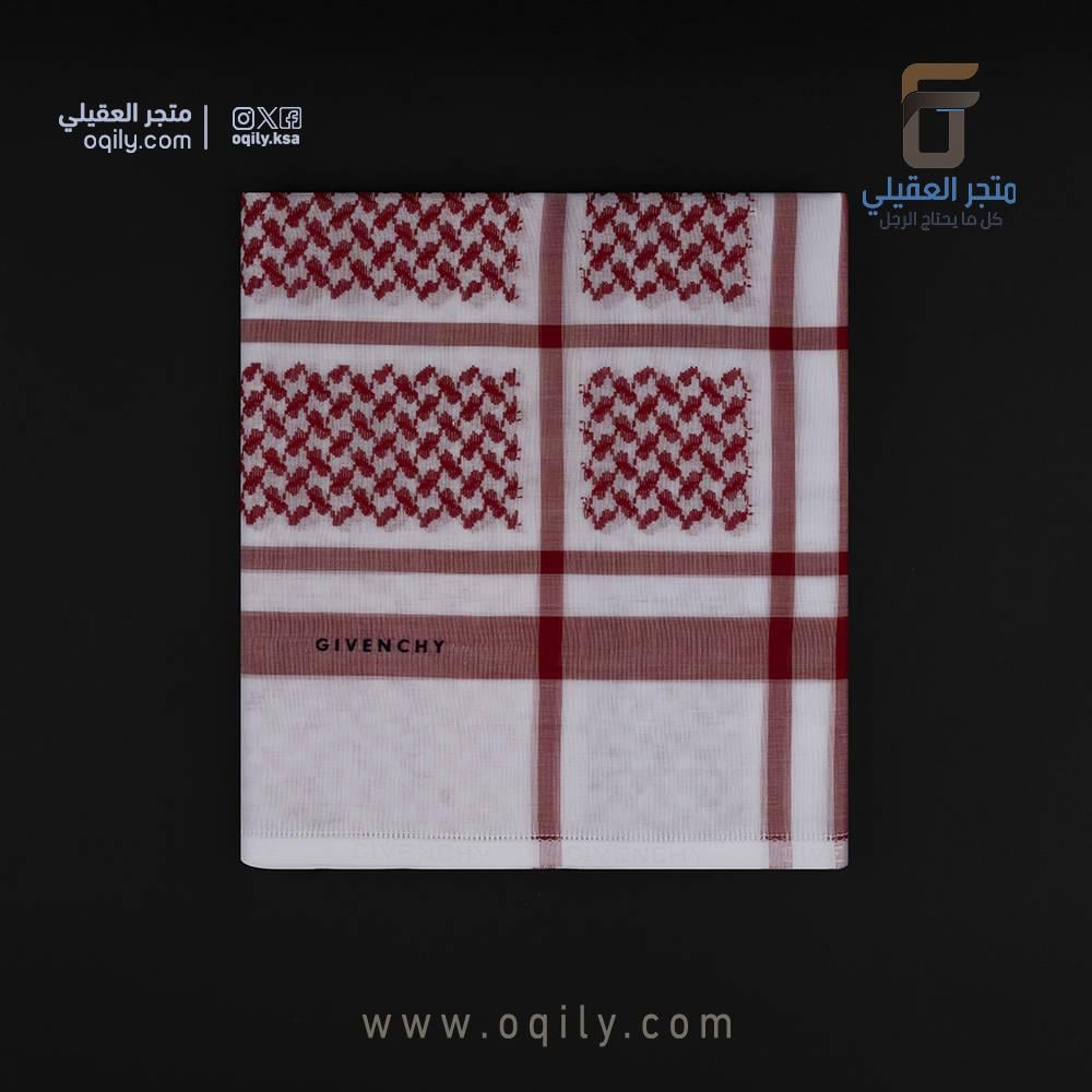 شماغ جيفنشي احمر