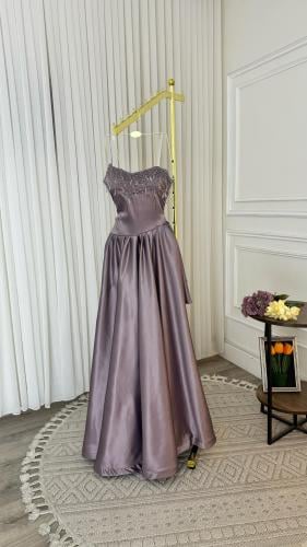 فستان سهره تطريز كريستال