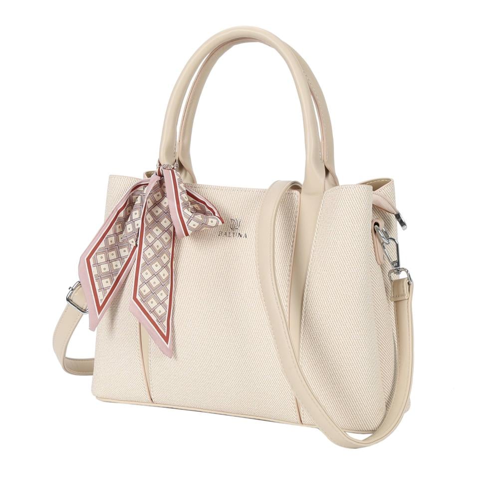 حقيبة يد كلاسيكية - اللون البيج-Biege