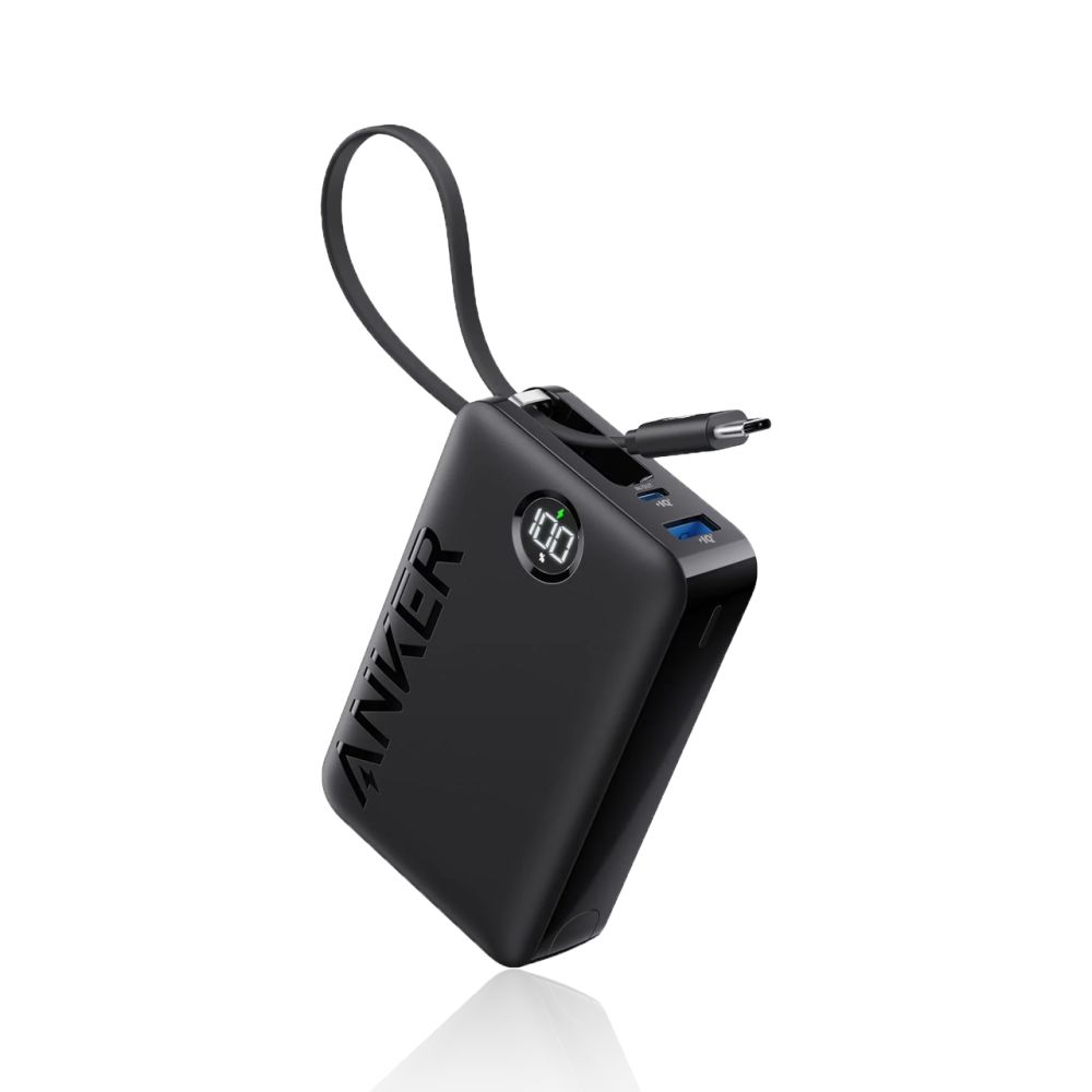 باور بنك انكر 20 الف ملي امبير 22.5 واط مع كيبل تايب سي مدمج