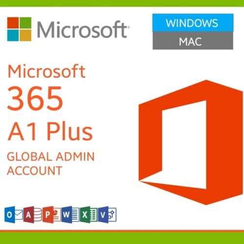 Office 365 A1 Plus ، (5 أجهزة) Win / Mac / ios /
