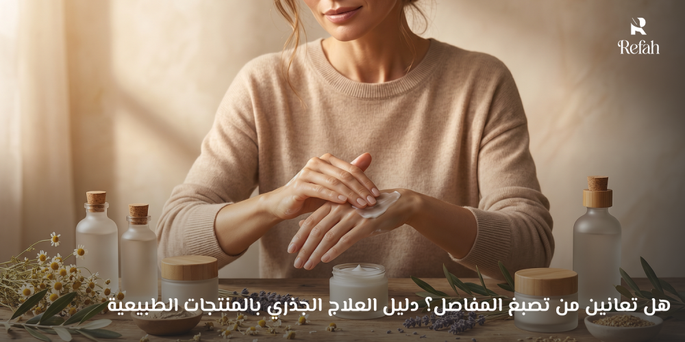 هل تعانين من تصبغ المفاصل؟ دليل العلاج الجذري بالمنتجات الطبيعية