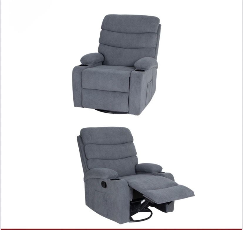 كرسي استرخاء هزاز دوار بالوان مختلفة