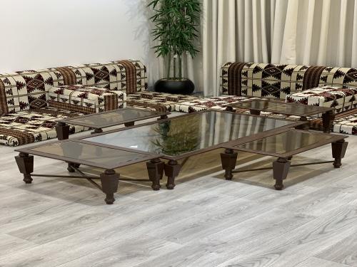 طقم طاولات ارضي بعدة الوان