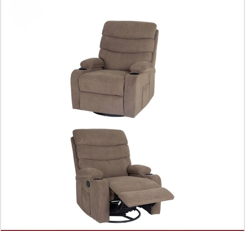 كرسي استرخاء هزاز دوار بالوان مختلفة