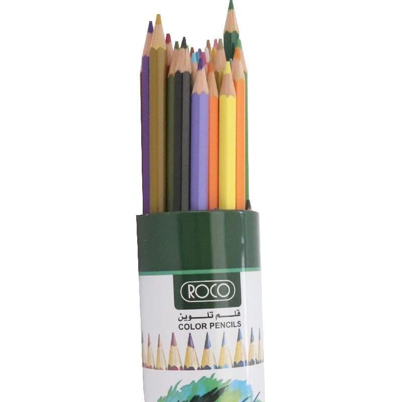 اقلام تلوين 24 قطعه