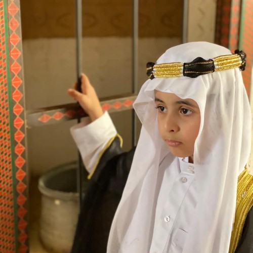 عقال مقصب للاطفال