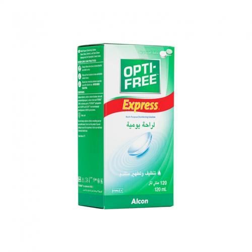 محلول عدسات اوبتى فرى 120 مل. Opti-Free Lens Solut...