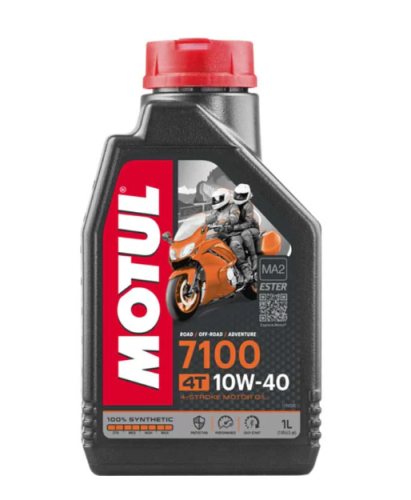 زيت تخليقي motul 10W40 للدراجات النارية