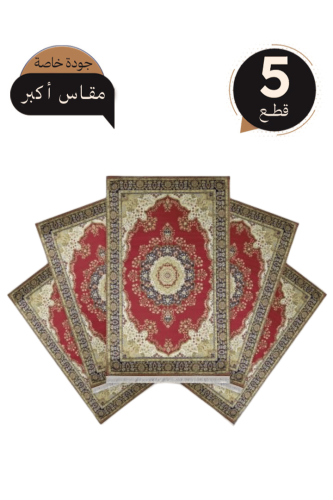 بكج سجاد بشاير للأفراح والمناسبات - احمر (3) - 1.6...