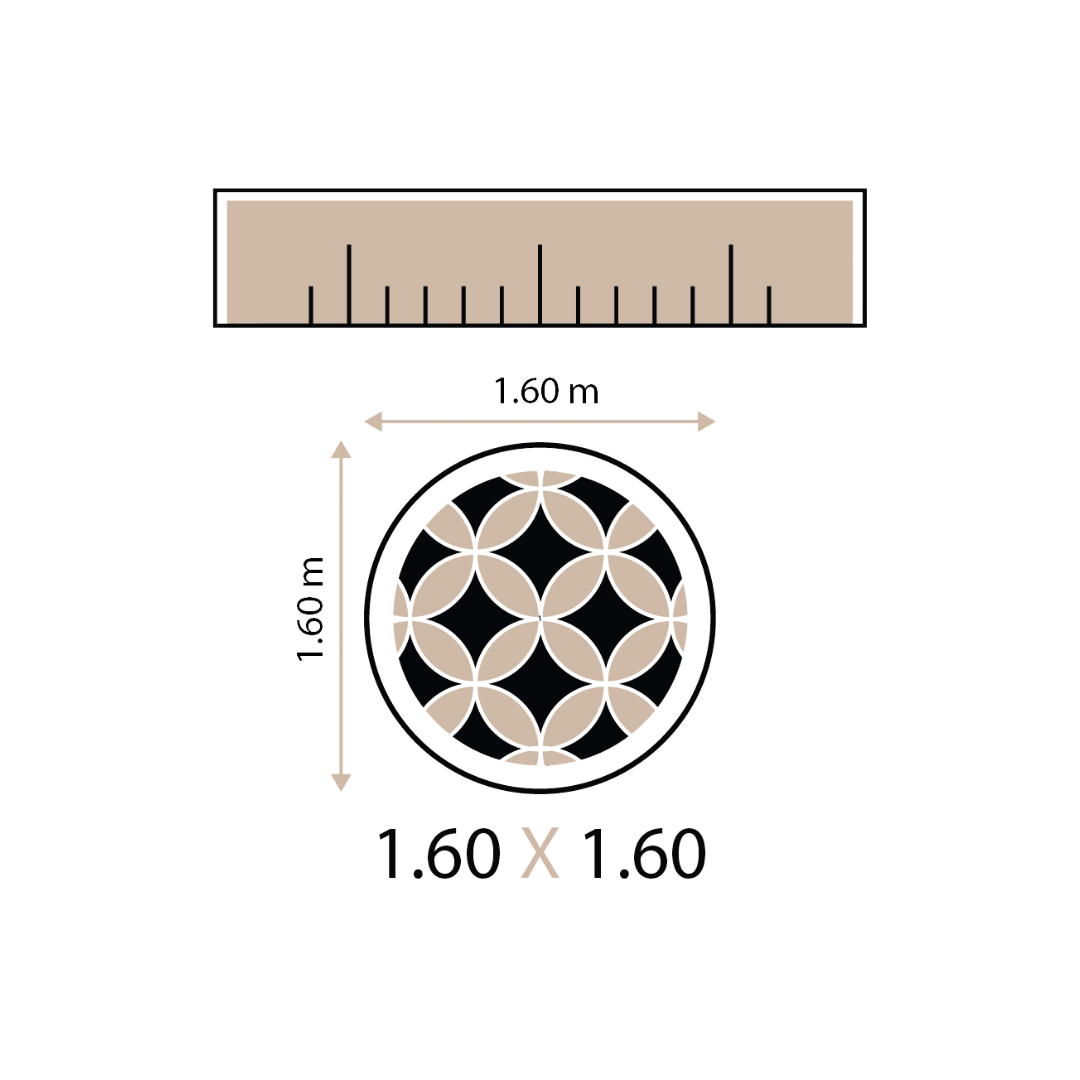 سجاد مقاس 1.60X1.60