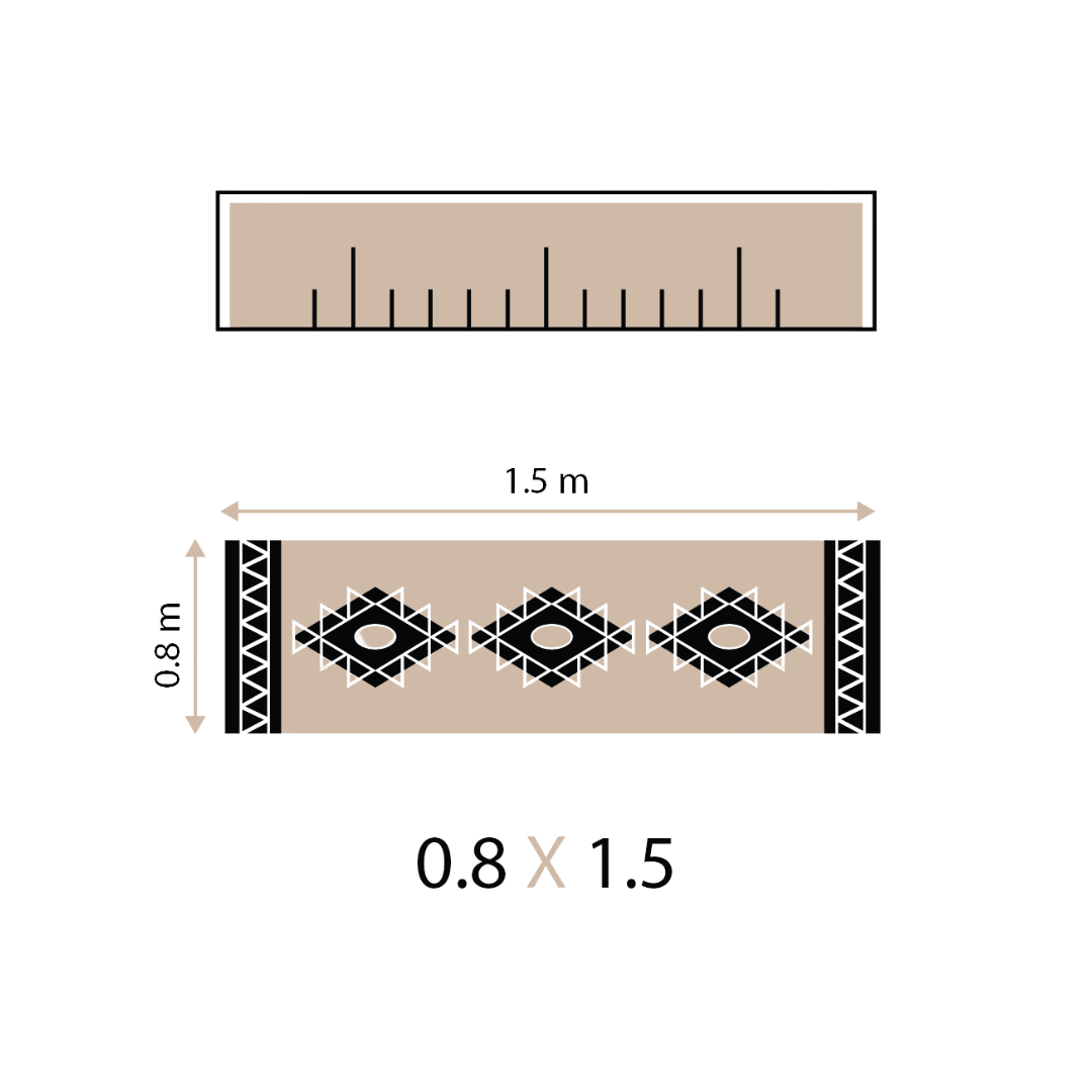 سجاد مقاس 1.50X0.80