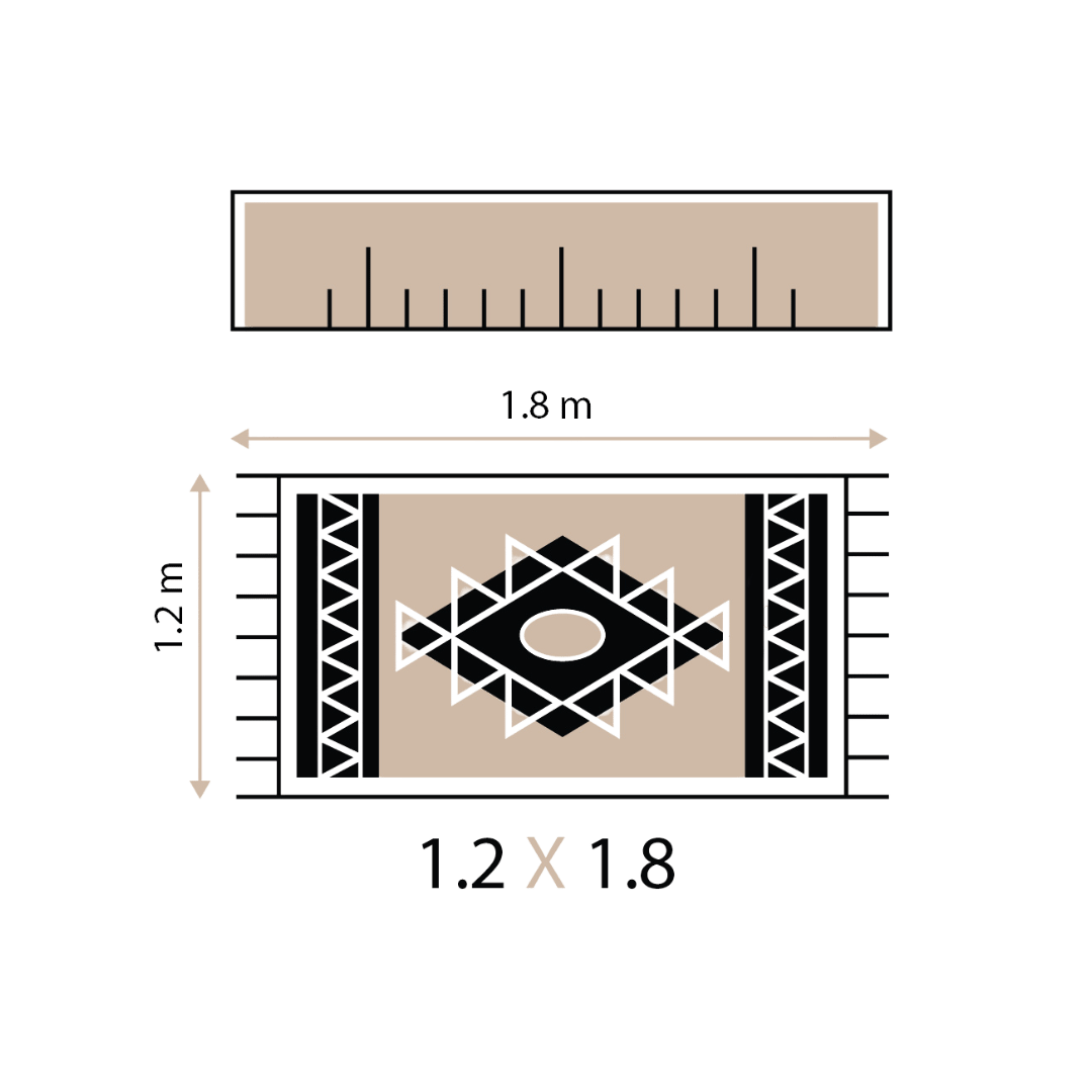 سجاد مقاس 1.20X1.80