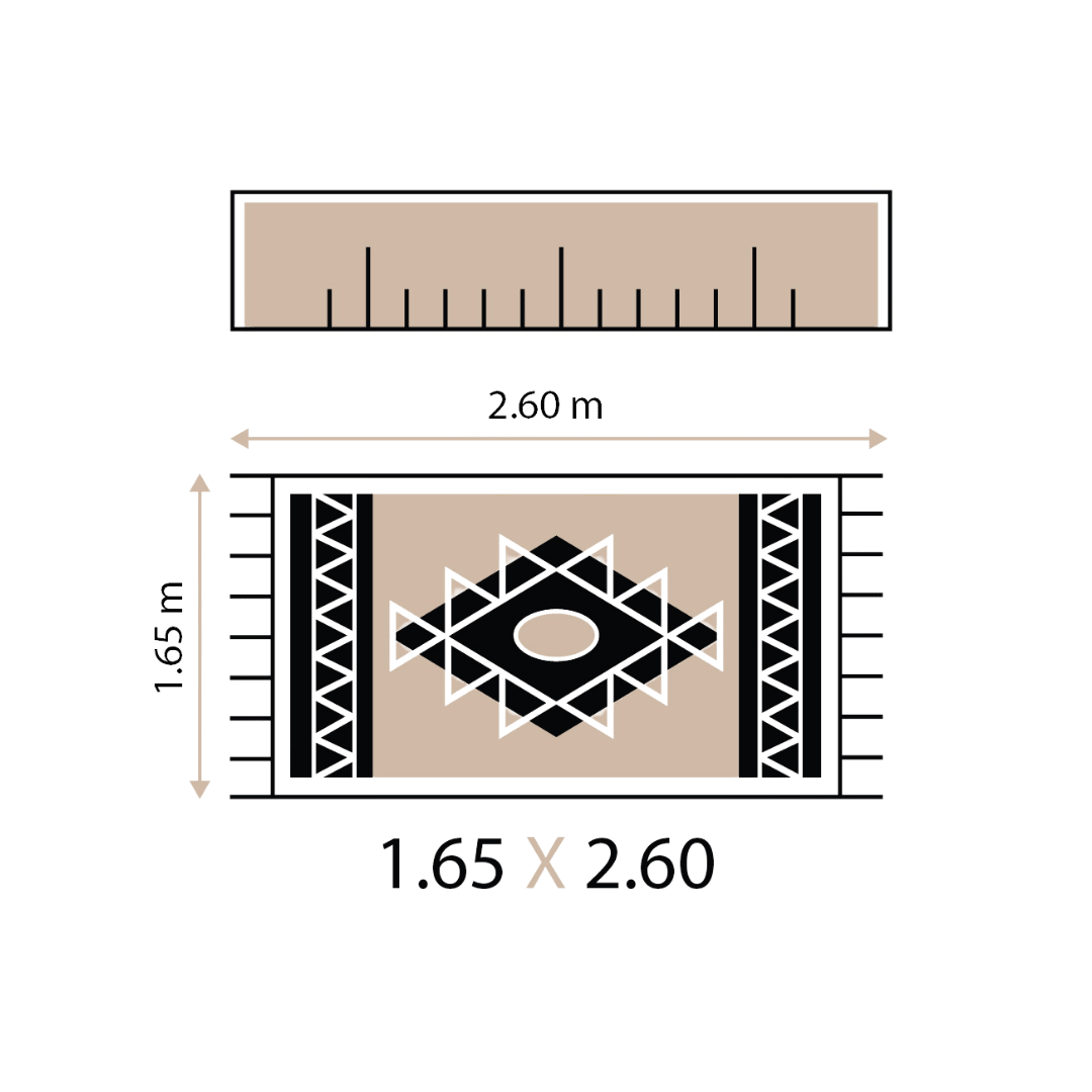 سجاد مقاس 1.65X2.60