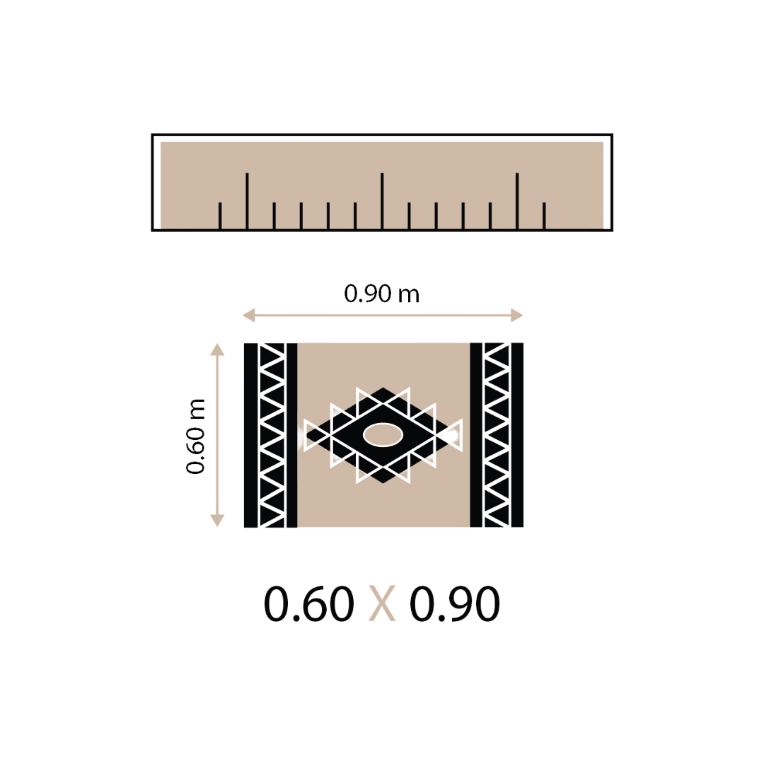 دعاسات منزلية مقاس 0.60X0.90