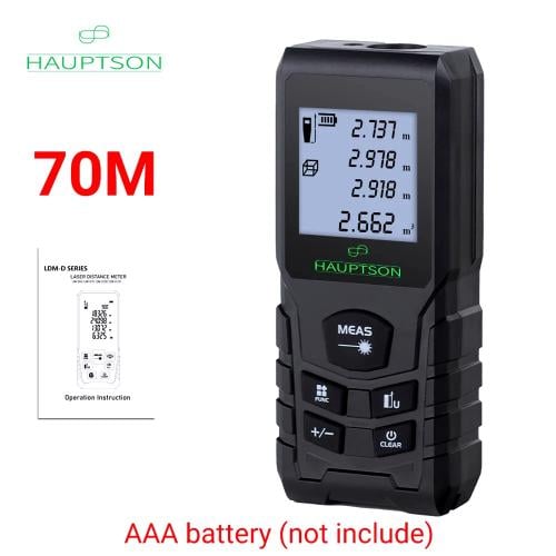 HAUPTSON ProMeasure – مقياس مسافات ليزري ذكي 70/10...