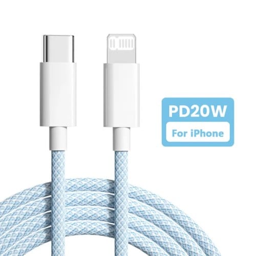 سلك شاحن ايفون14/ PD 20W/ lighting