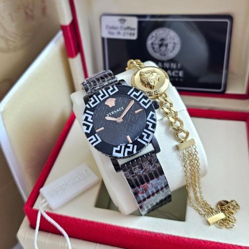ساعه نسائية فرزاتشي versace الاصدار الجديد