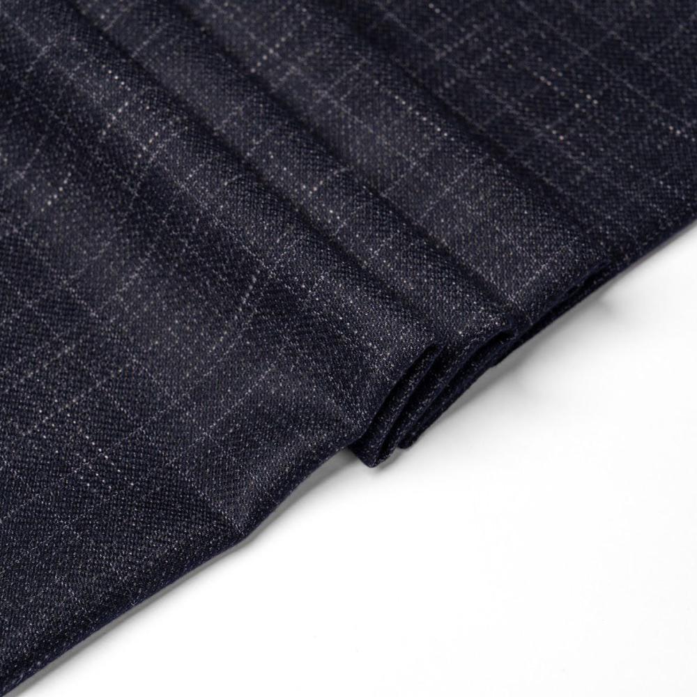 قماش الكاروهات رصاصي