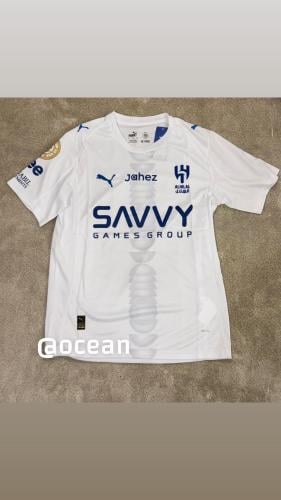 تيشرت الهلال كاس كاس العالم ابيض