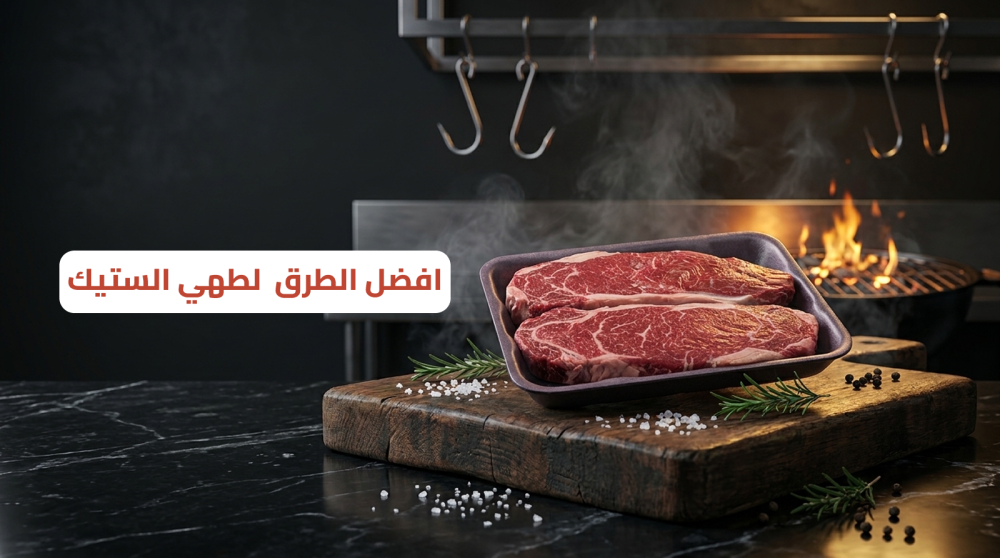 طريقة طبخ الستيك في المقلاة مع التوابل والأعشاب