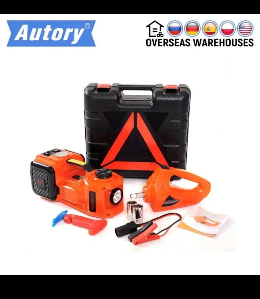 طقم (4 في 1) رافعة هيدروليك 5 طن