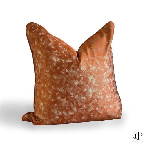 غطاء مخدة برتقالي