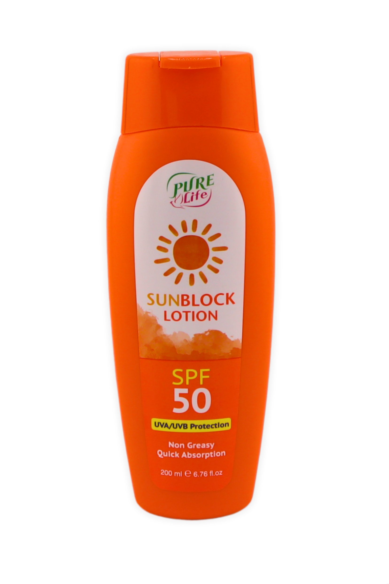 بيور لايف لوشن واقي شمس SPF 50 حماية متعددة 200 مل