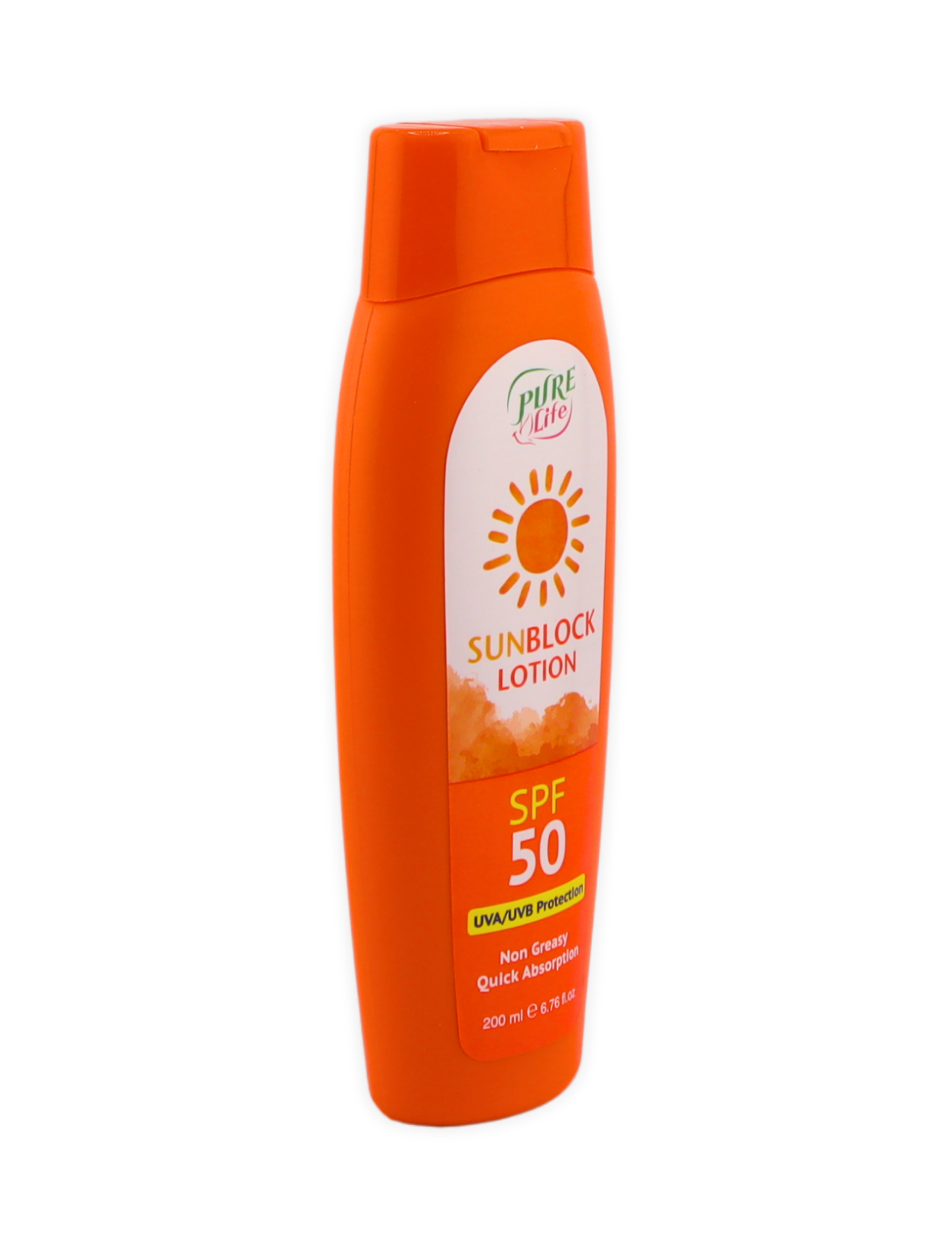 بيور لايف لوشن واقي شمس SPF 50 حماية متعددة 200 مل
