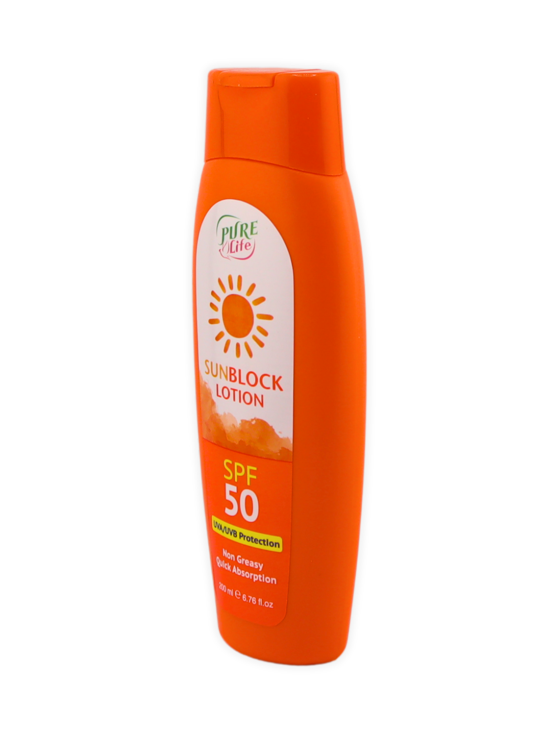بيور لايف لوشن واقي شمس SPF 50 حماية متعددة 200 مل