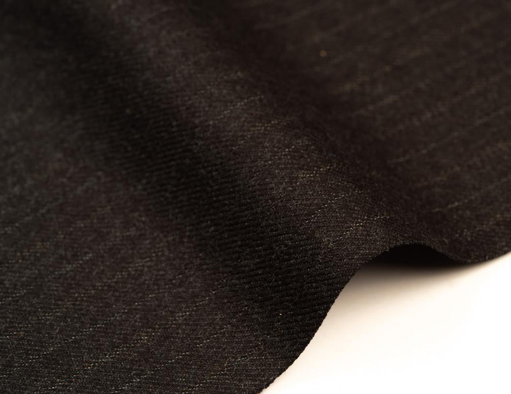 LOTON | جوخ مقلم اسود ملكي L182