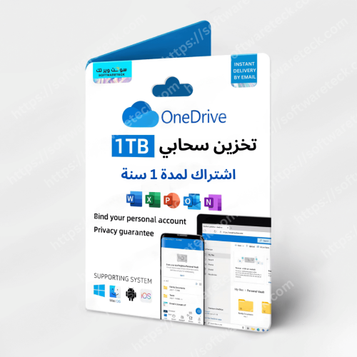 تخزين سحابية 1TB بايميلك