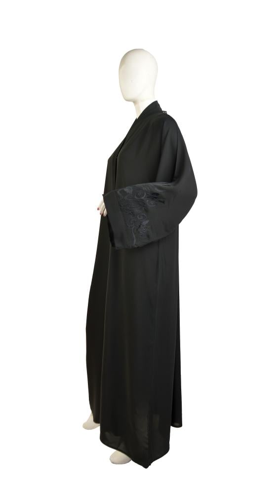 عباية  حرير تطريز