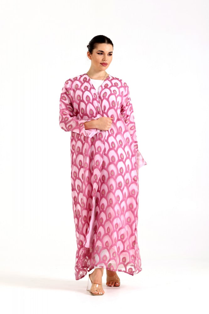 عباية ملون ملكي