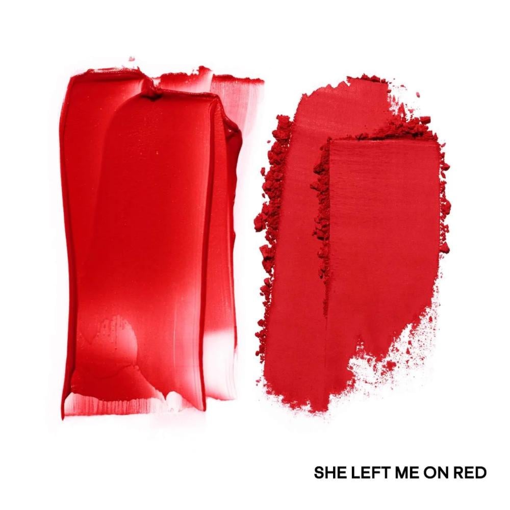 She Left Me On Red - warm vivid red جديد تسليم بعد اسبوعين