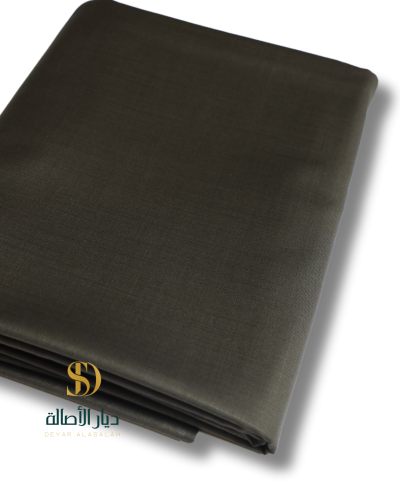 قماش ثوب رمادي ساده
