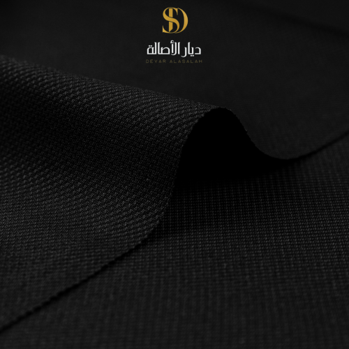 قماش اسود رجالي ملكي