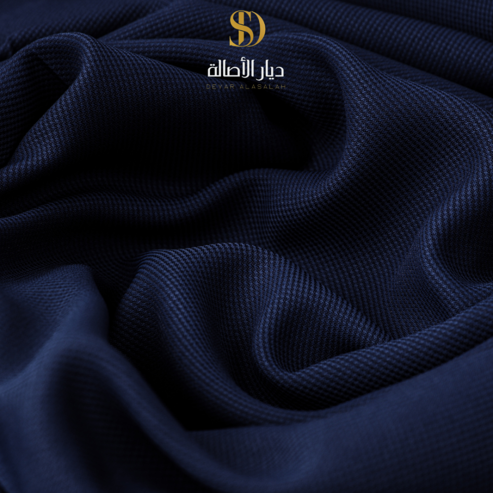 قماش اسود رجالي ملكي