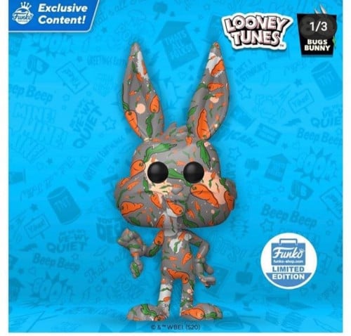 Funko Looney Tunes - Bugs Bunny Carrot Artist Series Pop